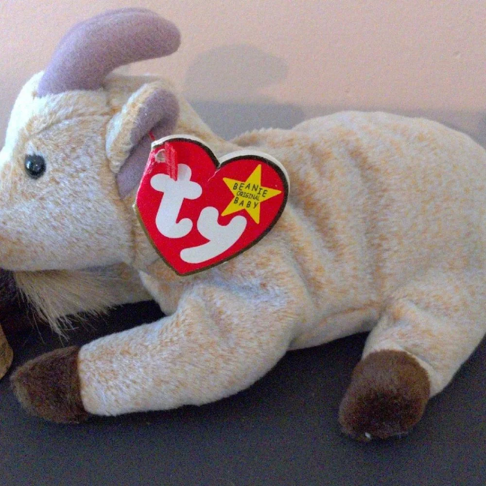 Goatee Goat Ty Beanie Babies Vintage Collectible Plush